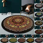 Chair Mat for Hardwood Floor Anti-Slip Floor Protector Round Gaming Computer - Image 4