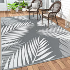 GENIMO Outdoor Rug, Waterproof Plastic Rugs by GENIMO
