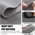 Thick PVC Drainage Floor Mat 1x75FT, Non Slip Flooring Mats Swimming Pool - Image 4
