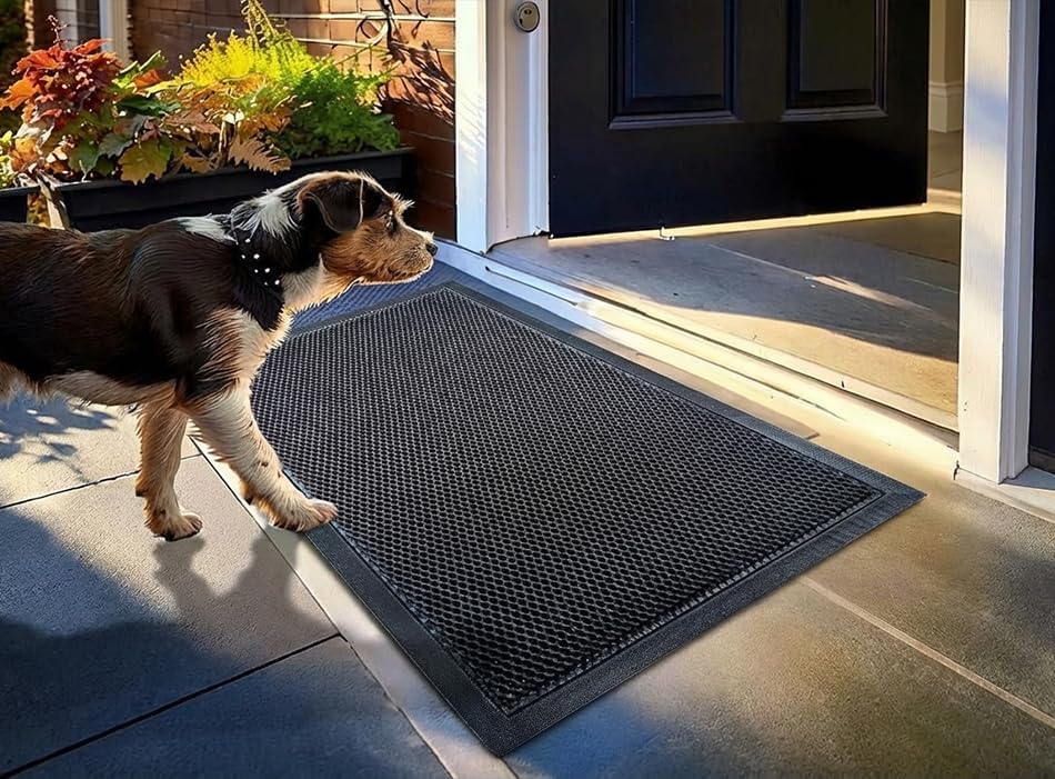 Muddy Mat® Meshy Mat™ Door Mat Heavy-Duty Quick-Dry Floor Mat, Sand & Dirt by MuddyMat%C2%AE