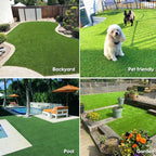 0.8 Inch Grass Height Artificial Grass 9FT x 22FT Customizable Flame Retardant - Image 6