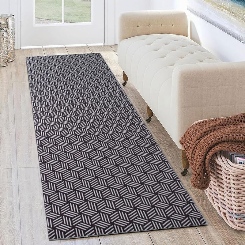 Petgrow Heavy Duty Hallway Runner Rug 2FTX8FT, Custom Size Backed Non-Slip Area by %C2%B7Petgrow%C2%B7