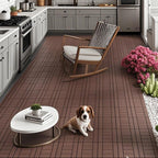 44-Pack Interlocking PP Deck Tiles, All-Weather Anti-Slip Patio Tiles - Image 3