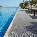 Anti Slip Drainage Mat Cutable Pool Flooring Bathroom Mats 4FTX84FT PVC Mesh by WelcometoCestavie